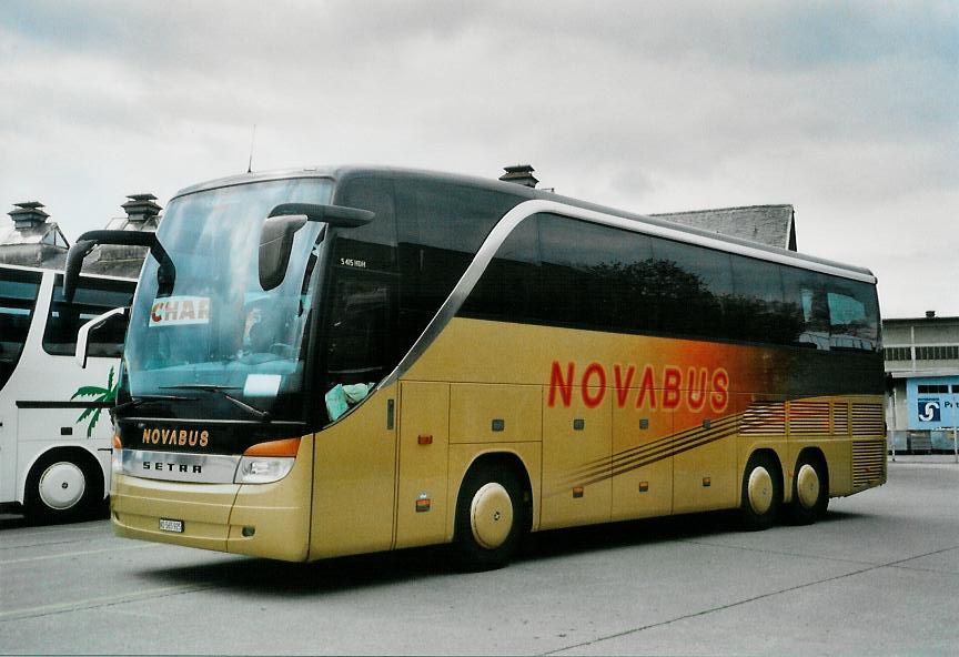 (106'211) - Novabus, Ste-Croix - VD 565'925 - Setra am 3. April 2008 in Thun, Expo