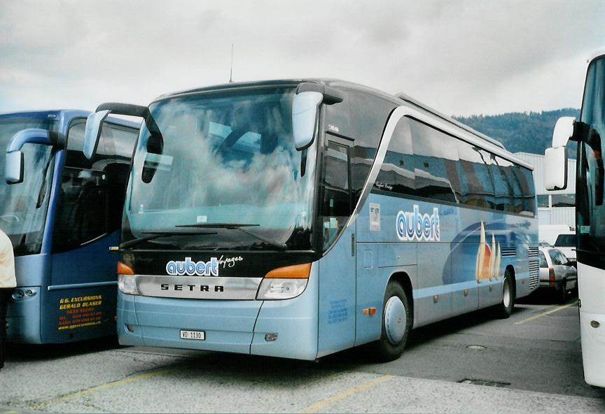 (106'229) - Aubert, Le Sentier - VD 1130 - Setra am 4. April 2008 in Thun, Expo