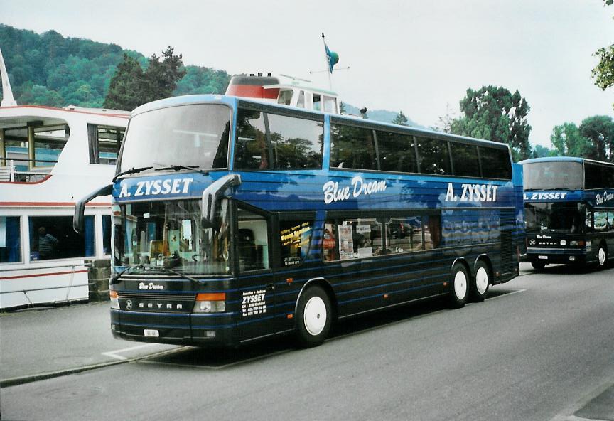 (108'418) - Zysset, Kirchdorf - BE 88 - Setra am 26. Juni 2008 bei der Schifflndte Thun