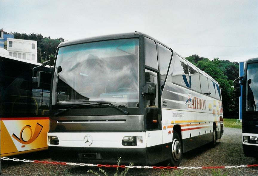 (108'720) - Lathion, Sion - Nr. 40 - Mercedes am 6. Juli 2008 in Kloten, EvoBus