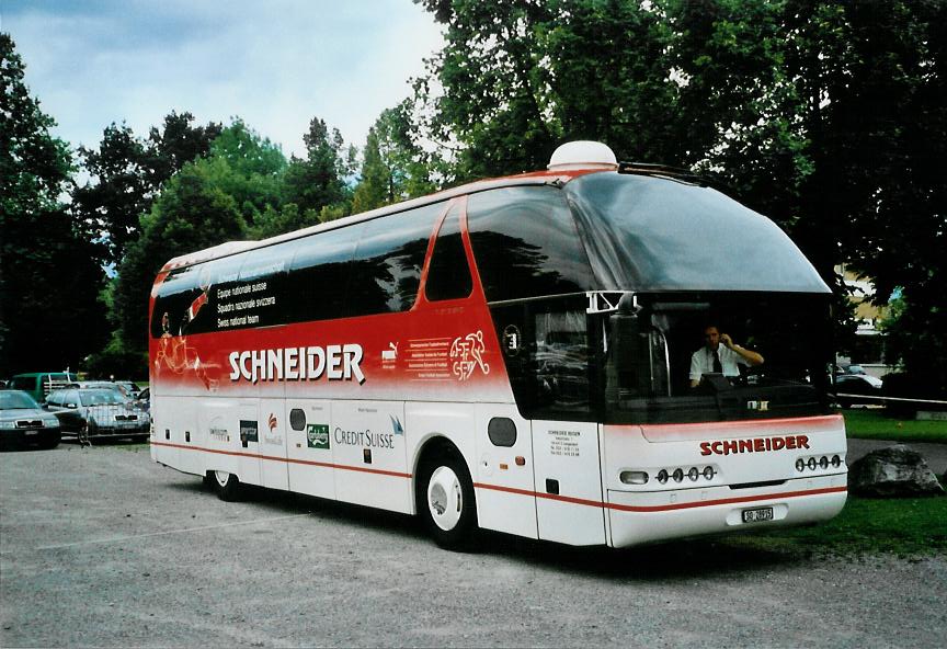 (109'809) - Schneider, Langendorf - SO 28'915 - Neoplan am 1. August 2008 in Thun, Lachenwiese