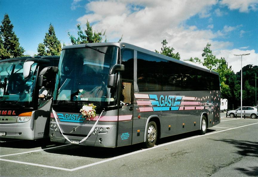 (110'111) - Gast, Utzenstorf - BE 41'755 - Volvo am 8. August 2008 in Thun, Seestrasse