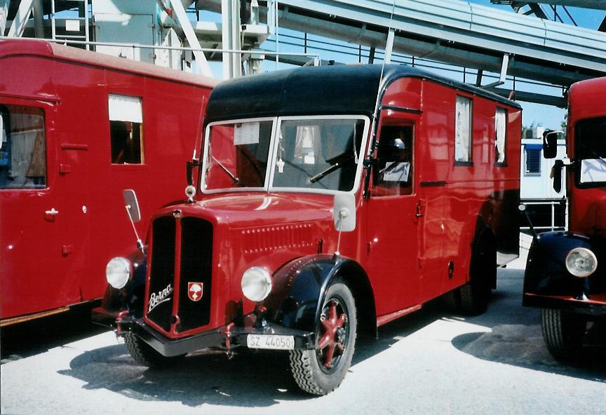 (110'632) - Mller, Lauerz - SZ 44'050 - Berna/Hess (ex KTA Bern) am 30. August 2008 in Niederbipp, Saurertreffen