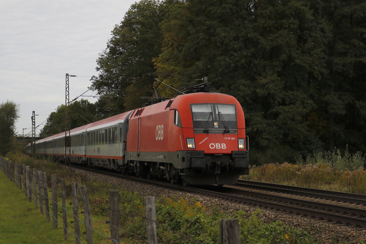 1116 181  Hanspeter  aus Mnchen kommend am 2. Oktober 2017 bei Vogl.