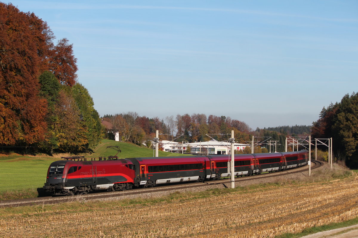 1116 221 am 31. Oktober 2016 bei Traunstein.