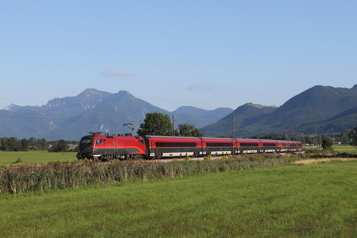 1116 224 am 2. September 2021 bei Bernau am Chiemsee.