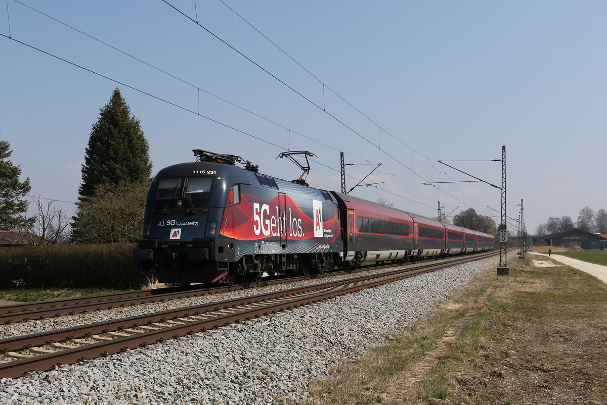 1116 231  5Geht los  am 3. April 2020 bei bersee am Chiemsee.