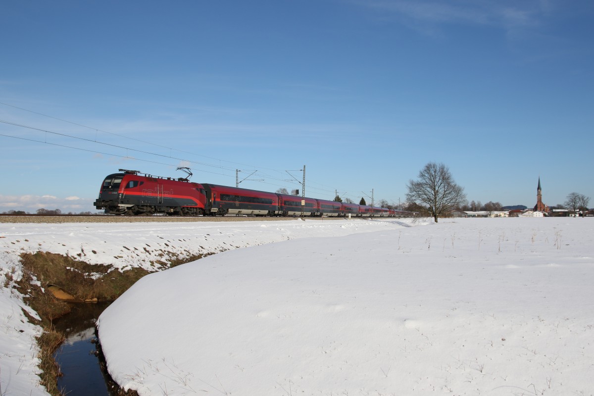 1116 247-8 am 31. Januar 2015 aus Salzburg kommend bei bersee.