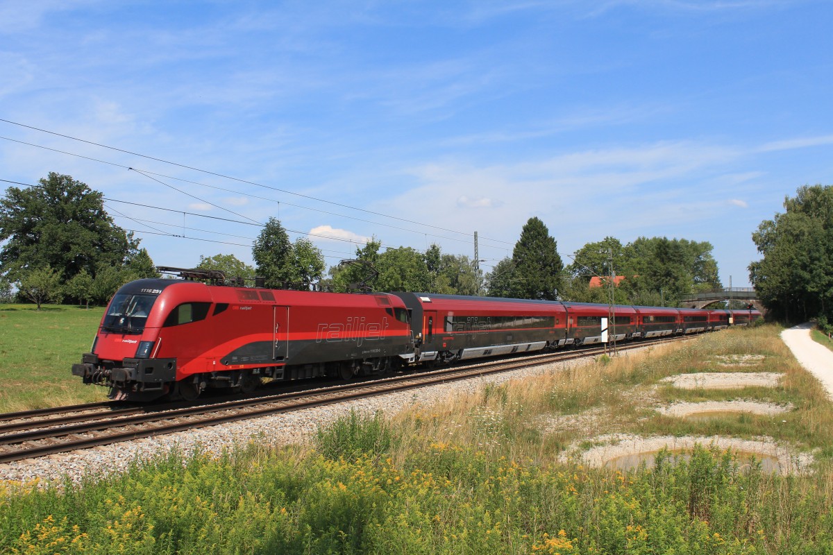 1116 251-0 aus Salzburg kommend am 18. August 2013 bei bersee.