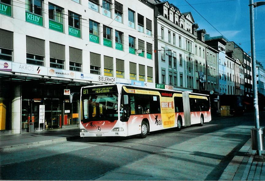 (111'928) - BGU Grenchen - Nr. 32/BE 61'024 - Mercedes (ex ABM Meinisberg Nr. 2) am 10. November 2008 in Biel, Guisanplatz