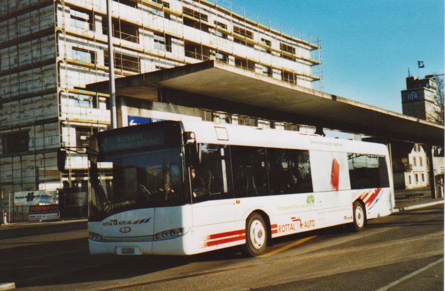 (113'433) - ARAG Ruswil - Nr. 7/LU 15'034 - Solaris am 26. Dezember 2008 beim Bahnhof Sursee