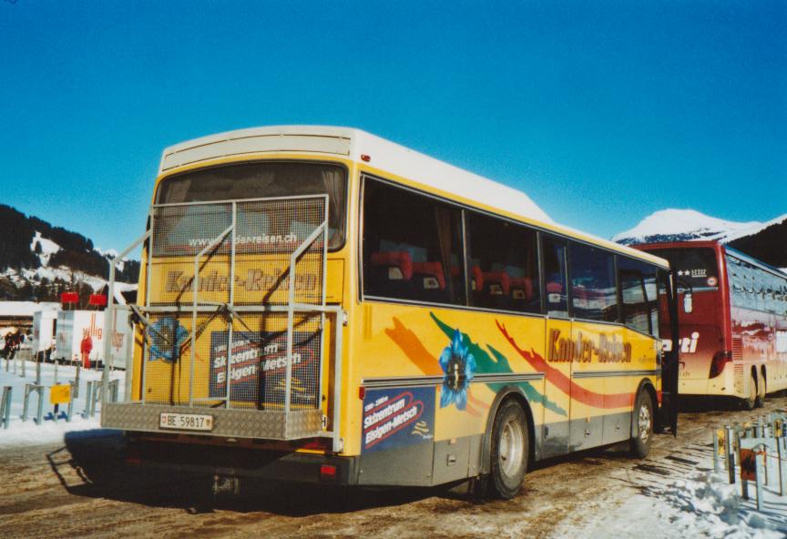 (113'829) - Kander-Reisen, Frutigen - Nr. 6/BE 59'817 - Vetter (ex AVG Grindelwald Nr. 18) am 11. Januar 2009 in Adelboden, Weltcup