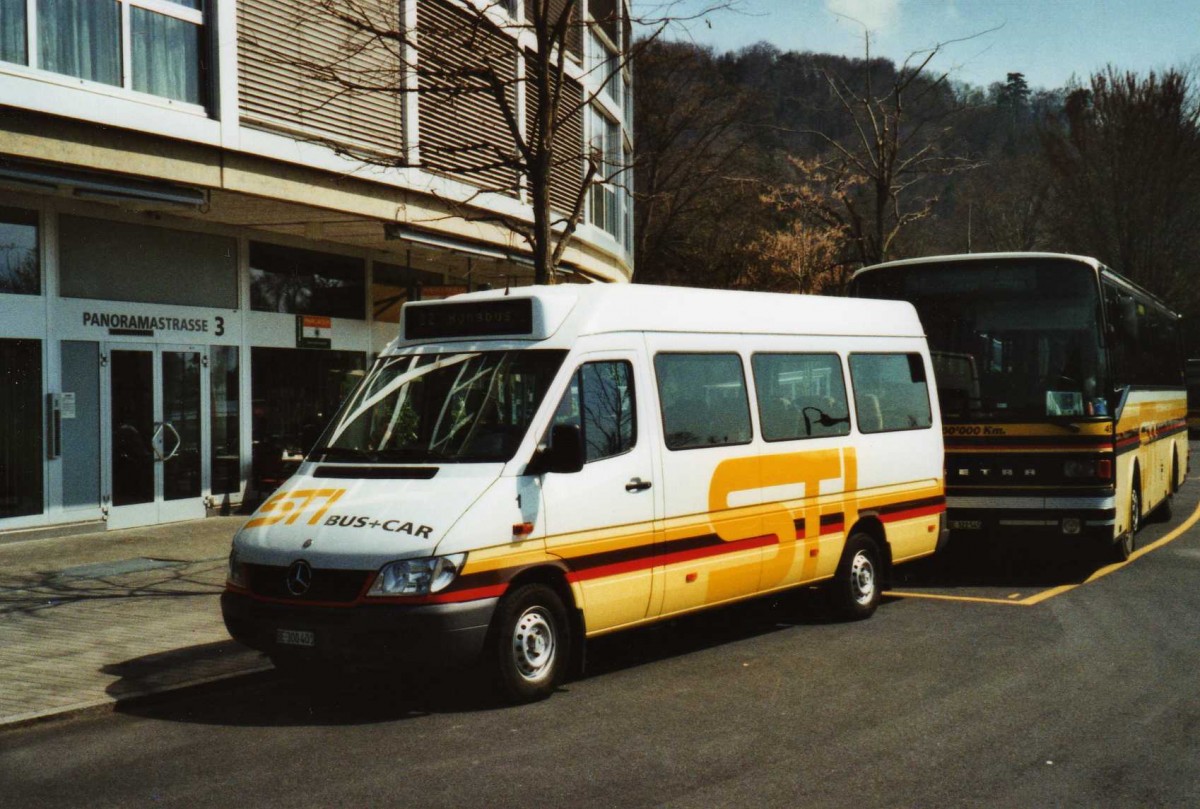 (115'809) - STI Thun - Nr. 1/BE 300'401 - Mercedes am 9. April 2009 bei der Schifflndte Thun