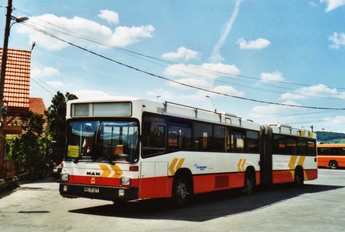 (116'704) - ATT Sighisoara - MS 17 ATT - MAN/R&J (ex RVBW Wettingen Nr. 112) am 26. Mai 2009 in Sighisoara