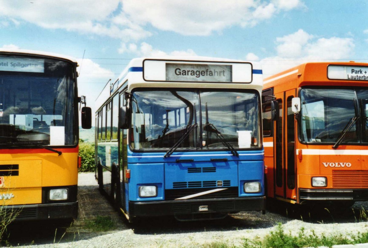 (116'705) - Aus der Schweiz: Binggeli, Studen - Volvo/Lauber (ex SBC Chur Nr. 16; ex Roth, Chur Nr. 29) am 26. Mai 2009 in Sighisoara