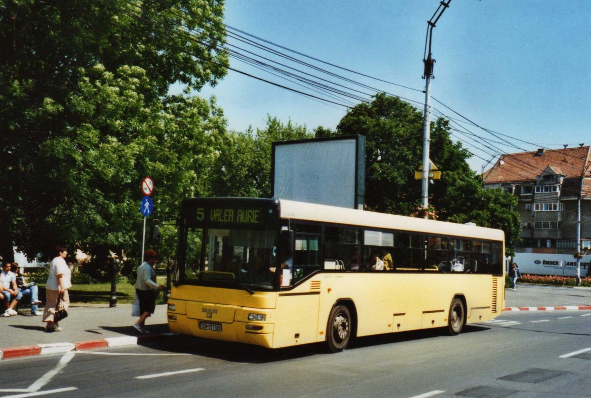 (116'733) - Tursib, Sibiu - Nr. 31/SB 31 TSB - MAN am 27. Mai 2009 in Sibiu, Parcul Theretulu