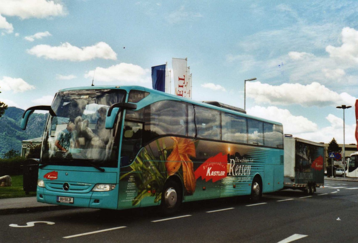 (117'105) - Kastler, Linz - UU 50 JF - Mercedes am 29. Mai 2009 in Mondsee, Raststtte