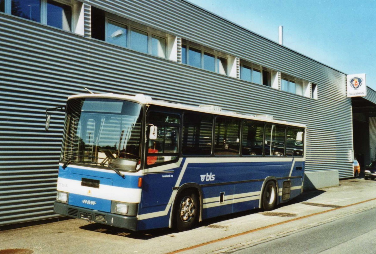 (117'909) - Busland, Burgdorf - Nr. 1 - NAW/R&J (ex AOE Langnau Nr. 1) am 4. Juli 2009 in Langnau, Garage