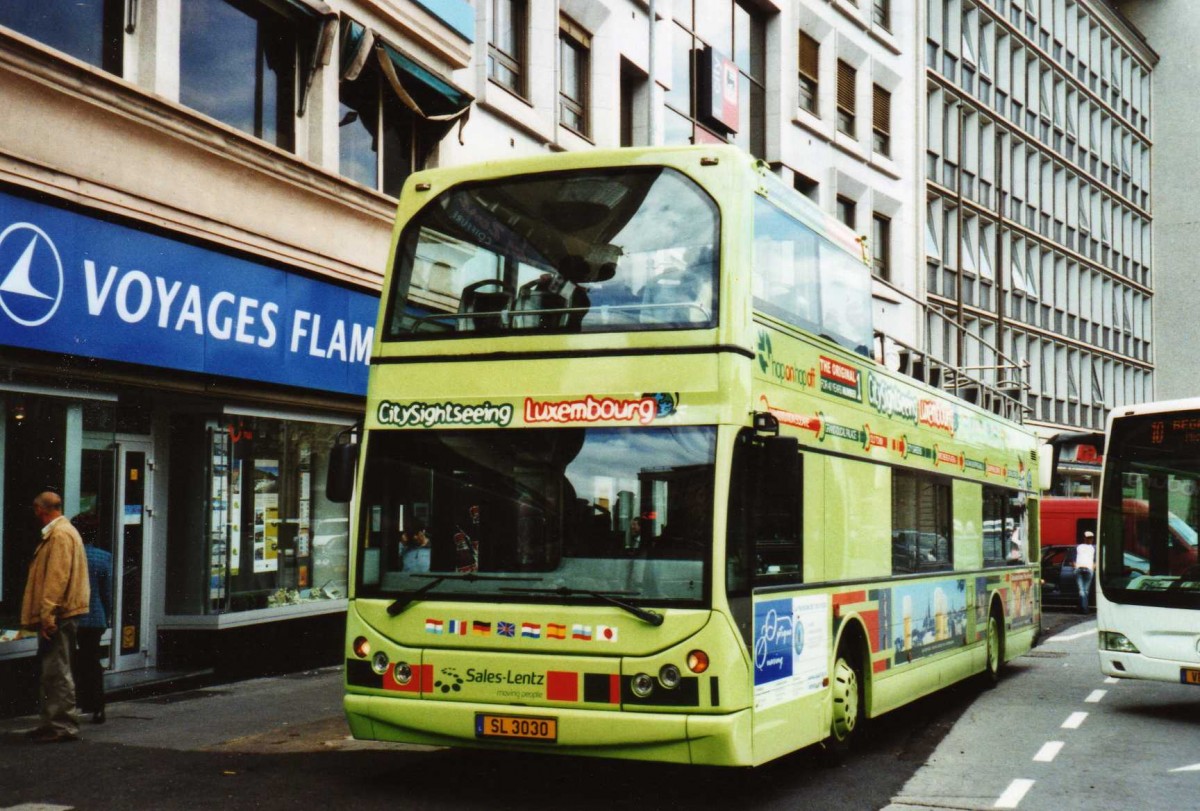 (118'731) - Sales-Lentz, Bascharage - SL 3030 - ??? am 8. Juli 2009 beim Bahnhof Luxembourg