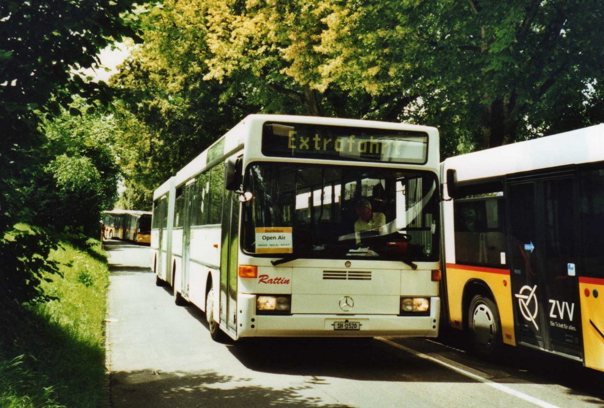 (118'925) - Rattin, Neuhausen - Nr. 20/SH 1520 - Mercedes am 10. Juli 2009 in Frauenfeld, Open-Air