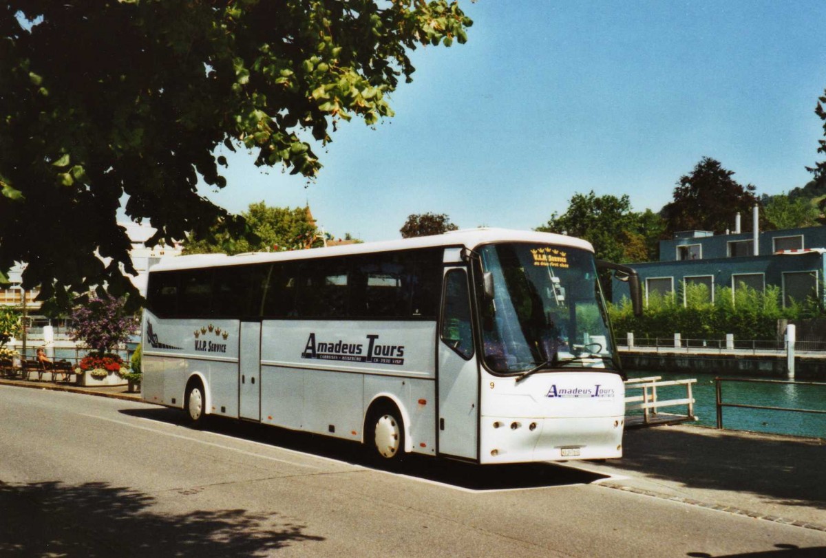 (120'106) - Amadeus, Visp - Nr. 9/VS 307'630 - Bova am 18. August 2009 bei der Schifflndte Thun