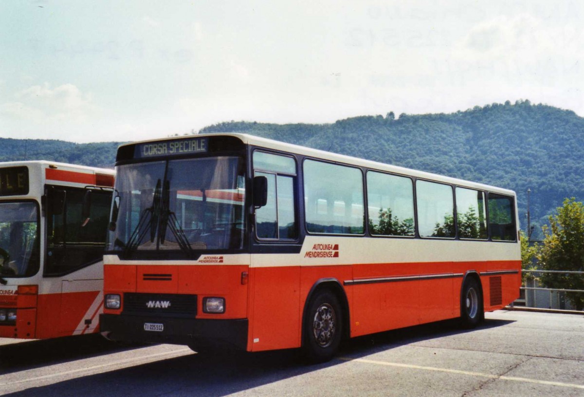 (121'032) - AMSA Chiasso - Nr. 12/TI 225'512 - NAW/Hess (ex Autopostale, Mendrisio; ex Fontana, Castel-S-Pietro Nr. 4; ex P 24'447) am 12. September 2009 in Balerna, Garage