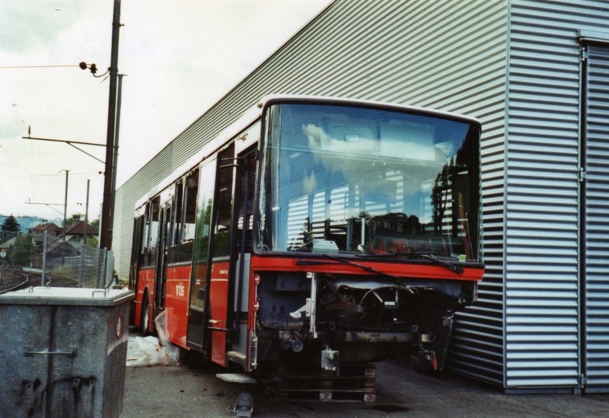 (121'223) - Busland, Burgdorf - Nr. 22 - Volvo/Hess (ex AAGK Koppigen Nr. 2) am 14. September 2009 in Langnau, Garage