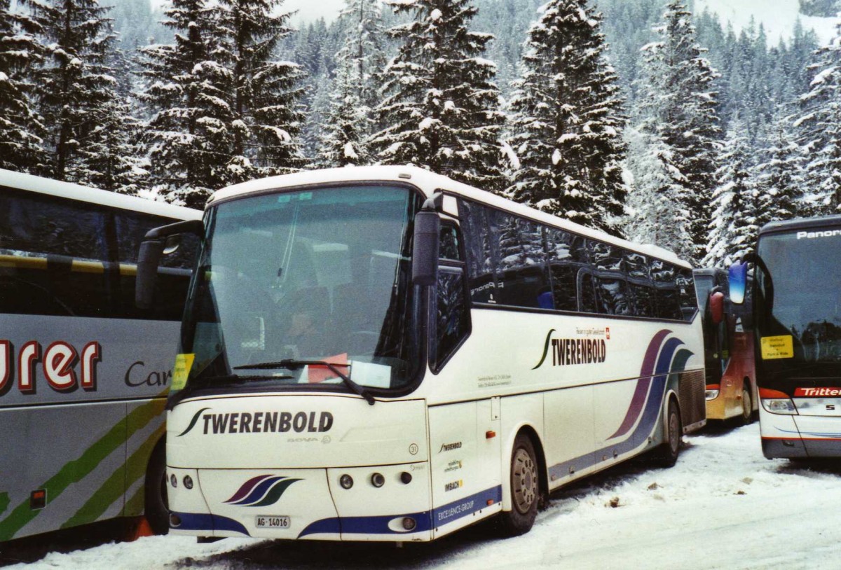 (123'636) - Twerenbold, Baden - Nr. 31/AG 14'016 - Bova am 9. Januar 2010 in Adelboden, Unter dem Birg