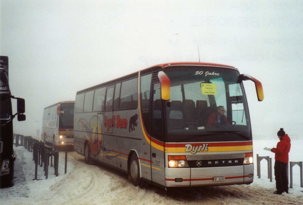 (123'919) - Dysli, Bern - Nr. 28/BE 30'392 - Setra am 9. Januar 2010 in Adelboden, Weltcup