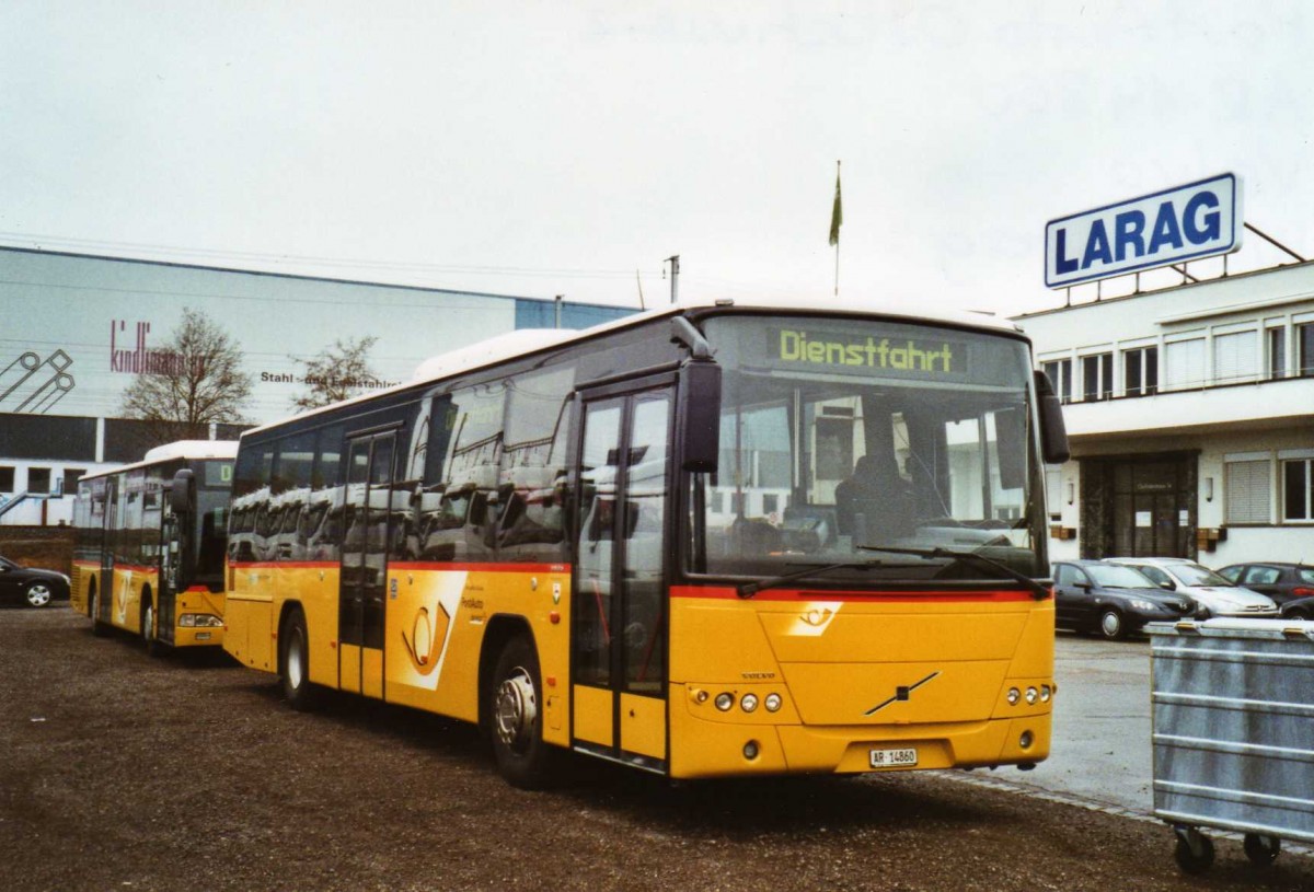 (125'330) - PostAuto Ostschweiz - AR 14'860 - Volvo am 14. April 2010 in Wil, Larag