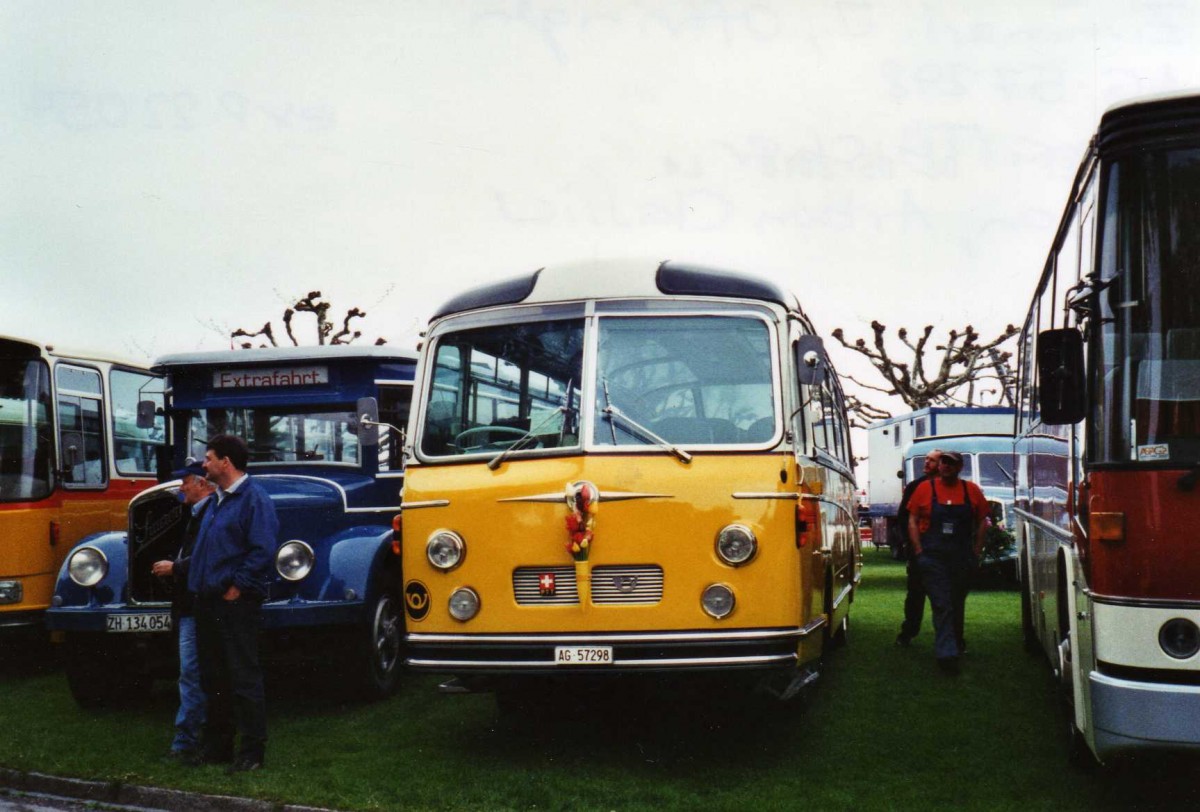 (125'814) - Zimmerli J., Oftringen - AG 57'298 - Berna/Tscher (ex Stutz, Oberlunkhofen; ex Leu, Schongau; ex Wicki, Bremgarten; ex P 22'054) am 1. Mai 2010 in Arbon, Arbon Classics