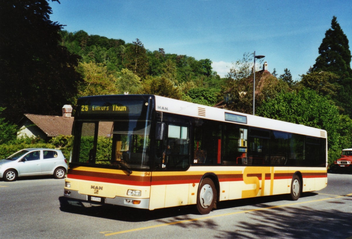 (126'515) - STI Thun - Nr. 94/BE 572'094 - MAN am 24. Mai 2010 bei der Schifflndte Thun