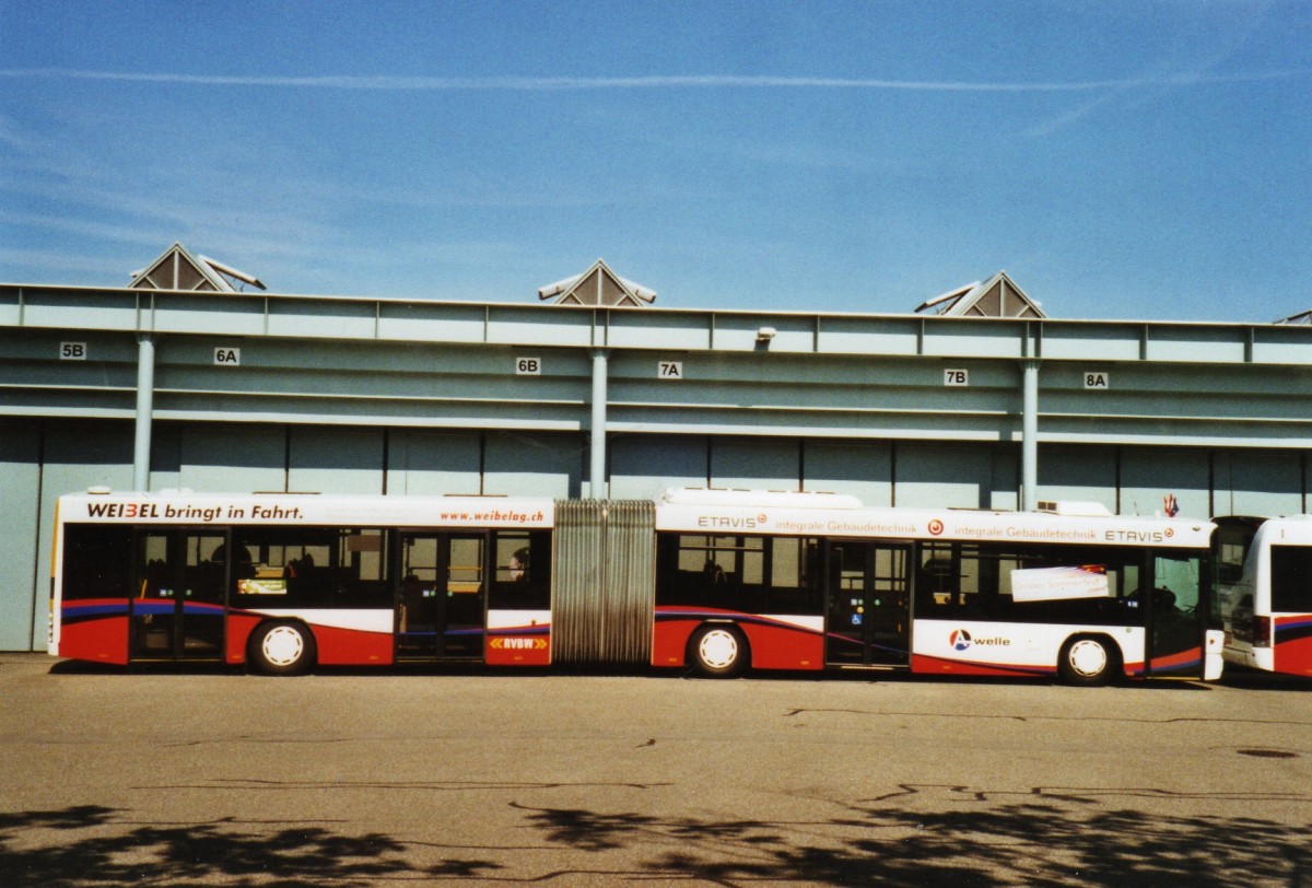 (127'325) - RVBW Wettingen - Nr. 143/AG 18'672 - Scania/Hess am 27. Juni 2010 in Wettingen, Garage