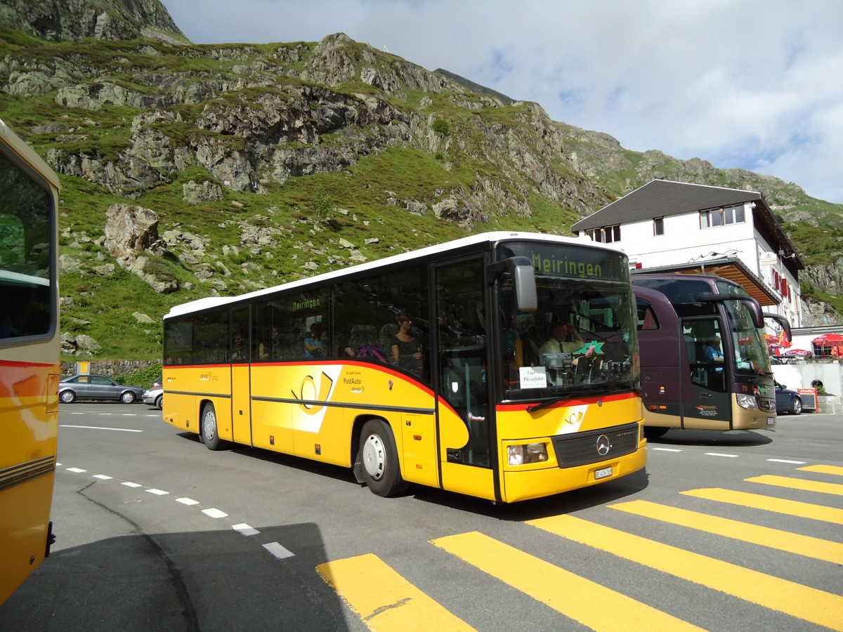 (127'620) - AVG Meiringen - Nr. 69/BE 416'769 - Mercedes am 4. Juli 2010 in Susten, Steingletscher