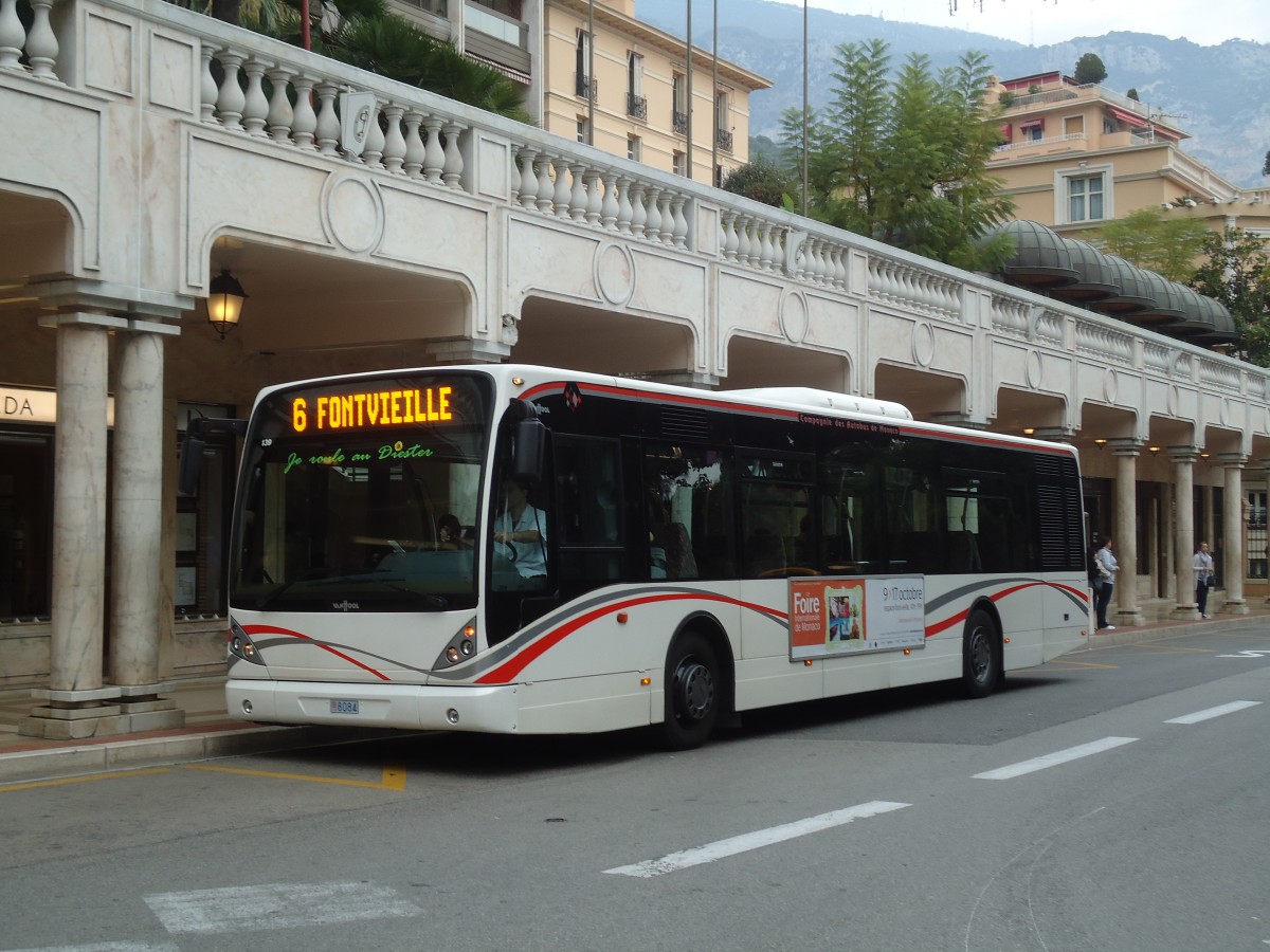 (130'636) - CAM Monaco - Nr. 139/8084 - Van Hool am 16. Oktober 2010 in Monaco, Casino