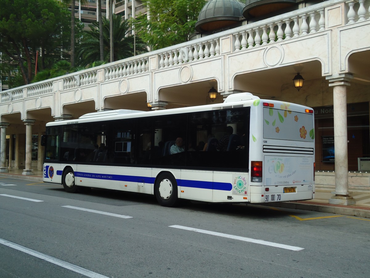 (130'658) - Aus Frankreich: TAM Nice - Nr. 1208/191 BHX 06 - Setra am 16. Oktober 2010 in Monaco, Casino