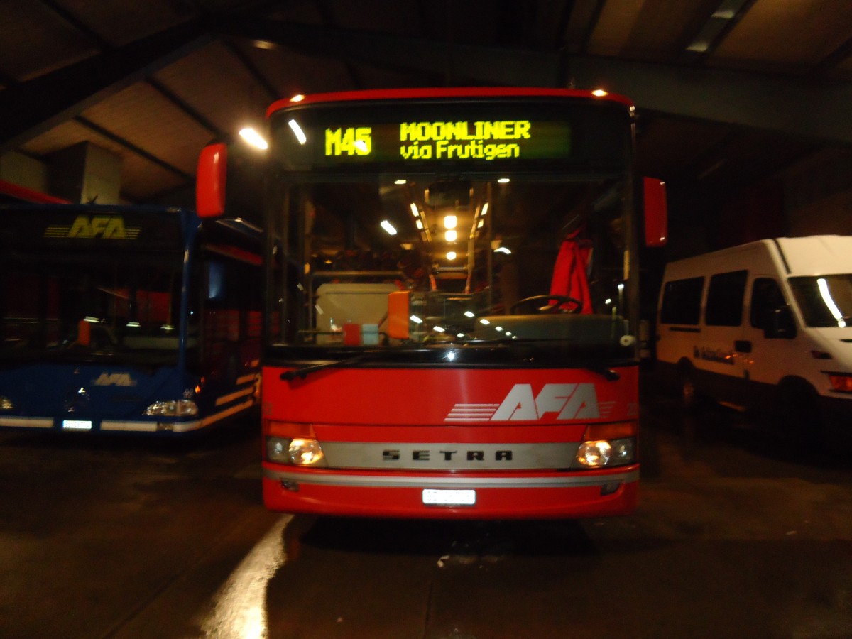 (131'637) - AFA Adelboden - Nr. 22/BE 26'708 - Setra (ex Nr. 8) am 18. Dezember 2010 im Autobahnhof Adelboden