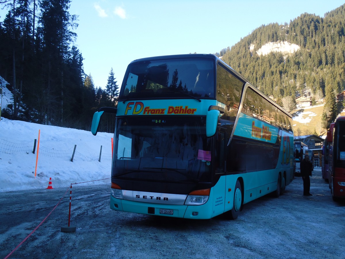 (132'033) - Dhler, Niederuzwil - Nr. 62/SG 124'487 - Setra am 8. Januar 2011 in Adelboden, ASB