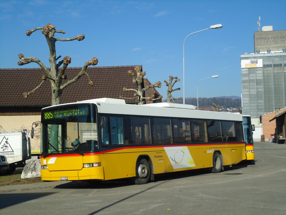 (132'441) - Steiner, Messen - SO 21'295 - Volvo/Hess am 24. Januar 2011 beim Bahnhof Lohn-Lterkofen