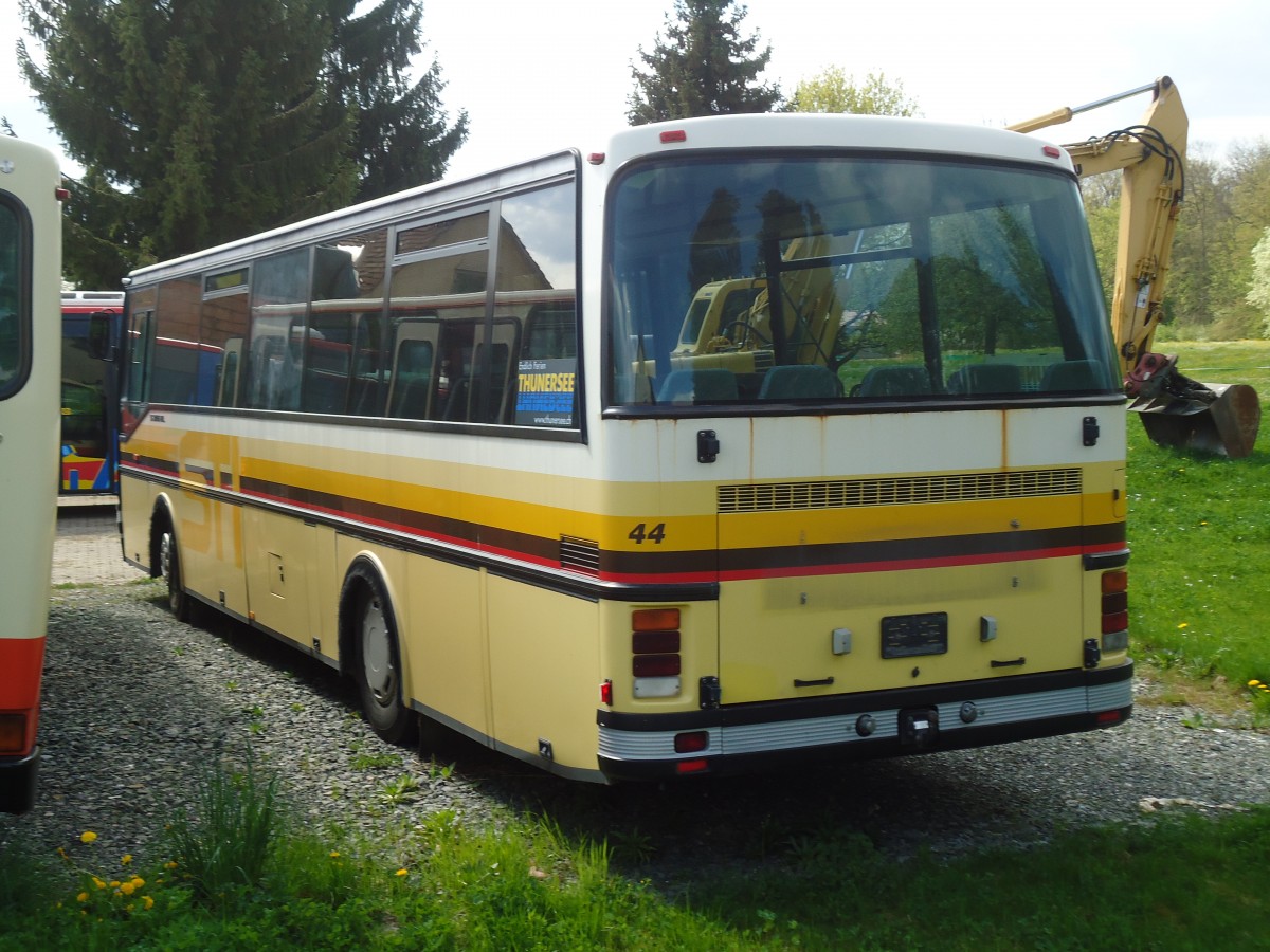 (133'289) - STI Thun - Nr. 44 - Setra (ex AGS Sigriswil) am 13. April 2011 in Romanshorn, Spitz