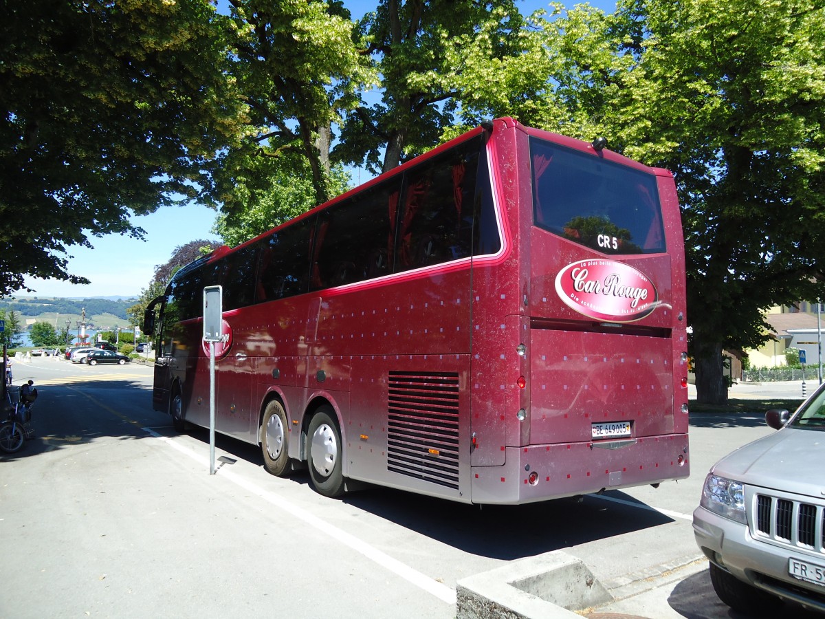 (133'893) - Car Rouge, Bern - Nr. 5/BE 649'005 - Bova am 29. Mai 2011 in Murten, Carparkplatz