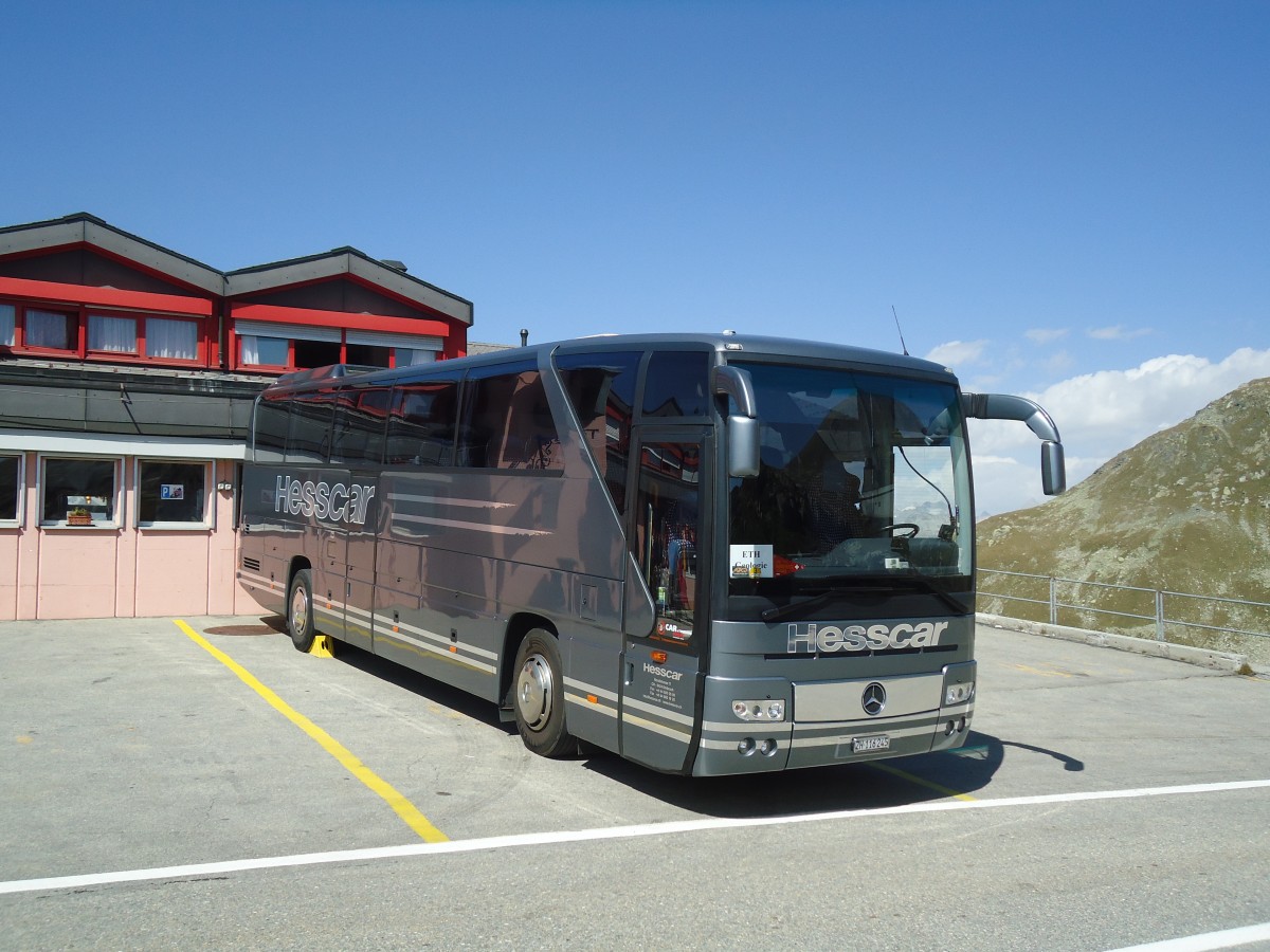 (135'696) - Hesscar, Embrach - ZH 116'245 - Mercedes am 21. August 2011 in Nufenen, Passhhe