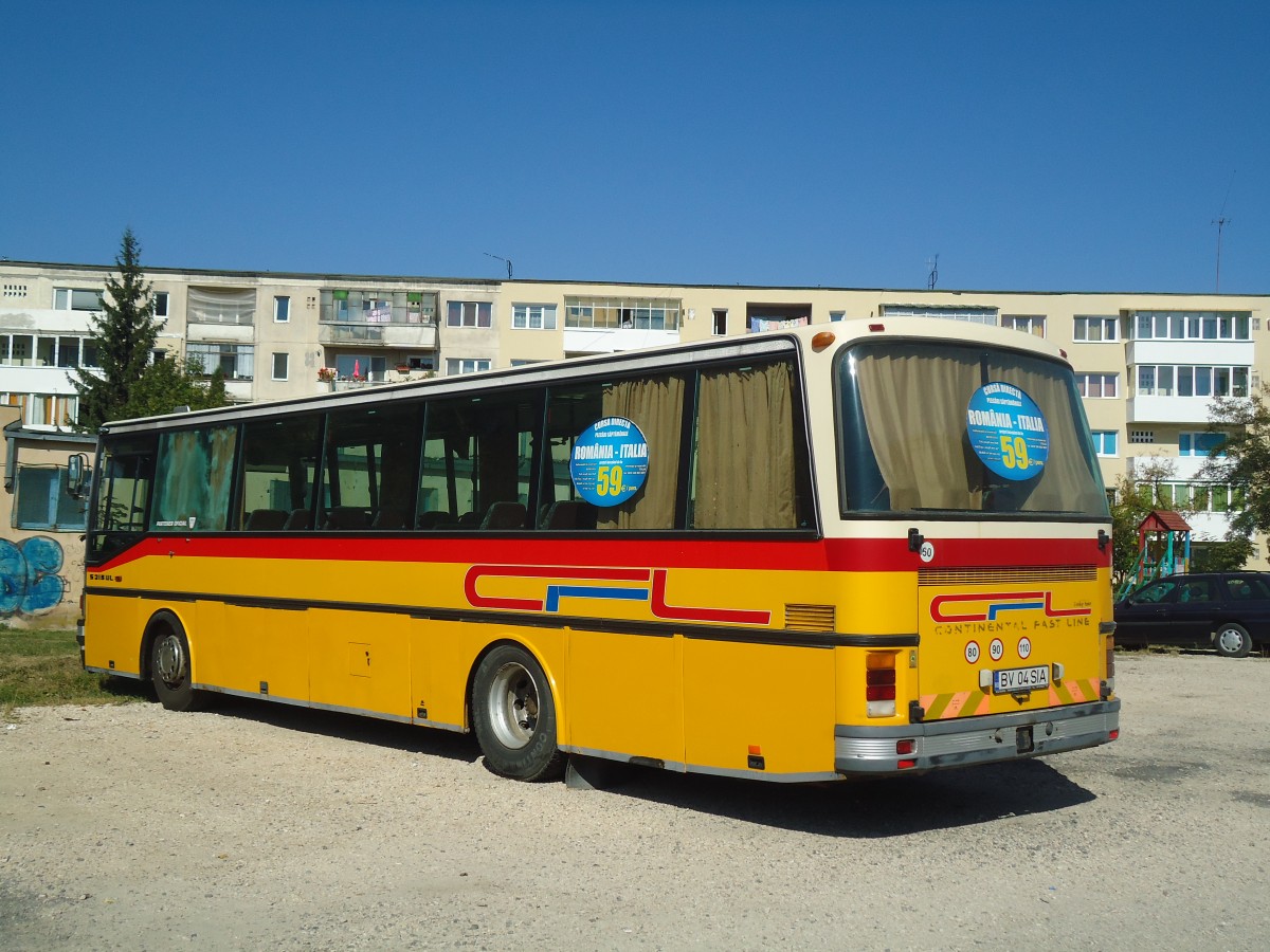 (136'462) - CFL Arges Pitesti - Nr. 47/BV 04 SIA - Setra (ex PostAuto/CH) am 5. Oktober 2011 in Brasov