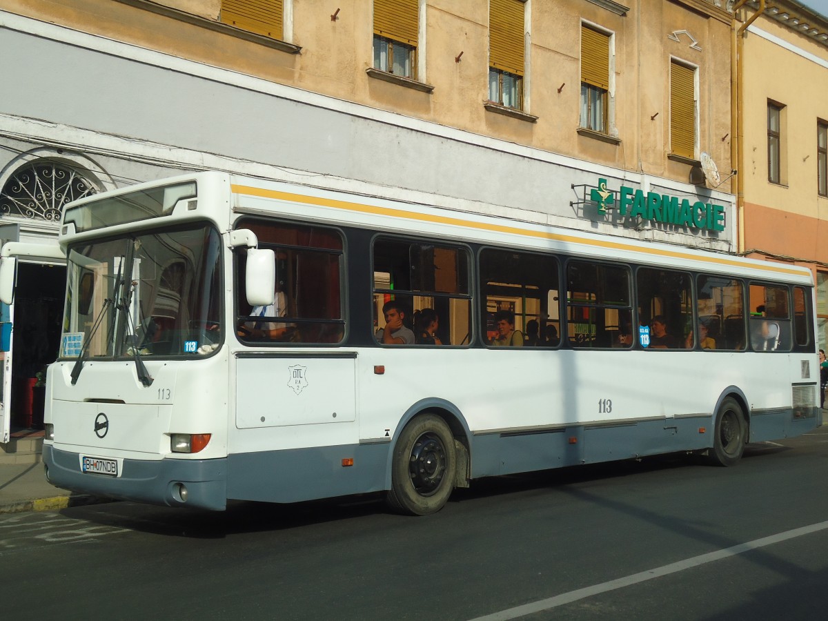 (136'556) - OTL Oradea - Nr. 113/BH 07 NDB - Liaz am 6. Oktober 2011 in Oradea