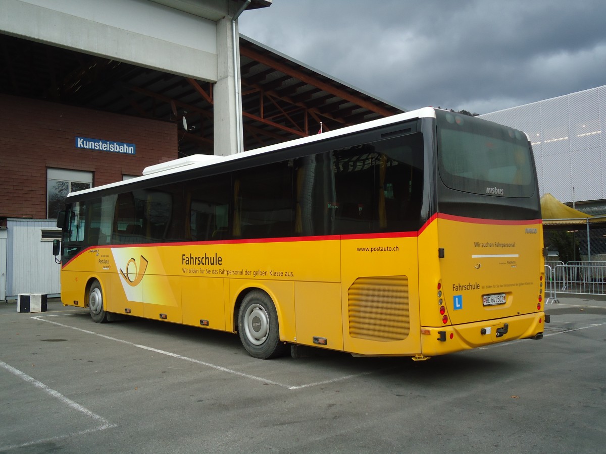 (137'113) - PostAuto Bern - BE 641'502 - Irisbus am 7. Dezember 2011 in Thun, Grabengut