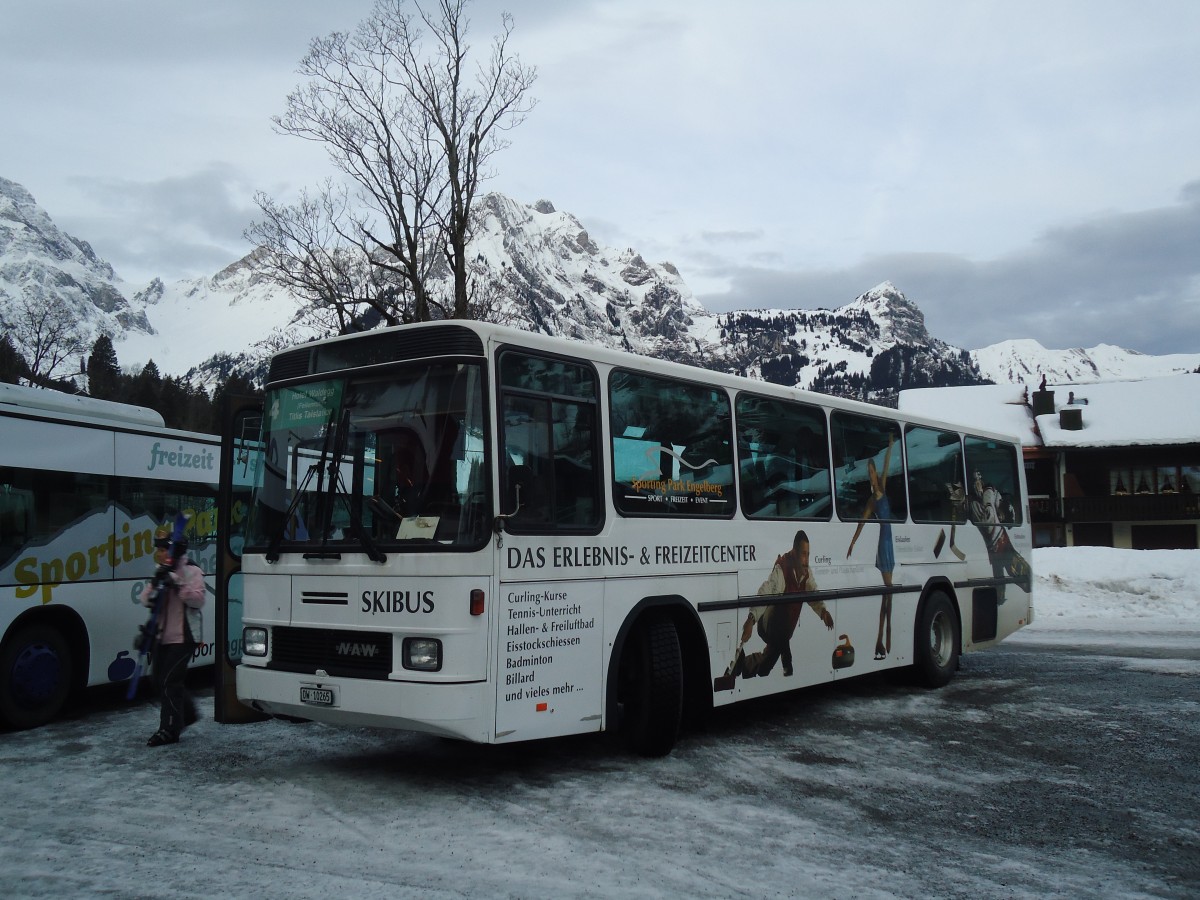 (137'322) - EAB Engelberg - Nr. 4/OW 10'265 - NAW/Hess (ex RTB Altsttten Nr. 49) am 2. Januar 2012 in Engelberg, Titlisbahnen
