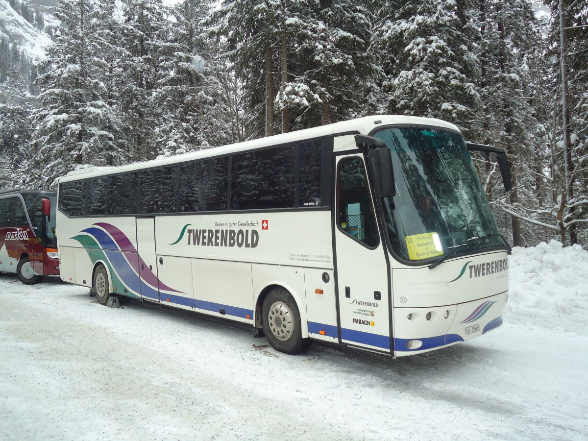 (137'482) - Twerenbold, Baden - Nr. 25/AG 25'849 - Bova am 7. Januar 2012 in Adelboden, Unter dem Birg