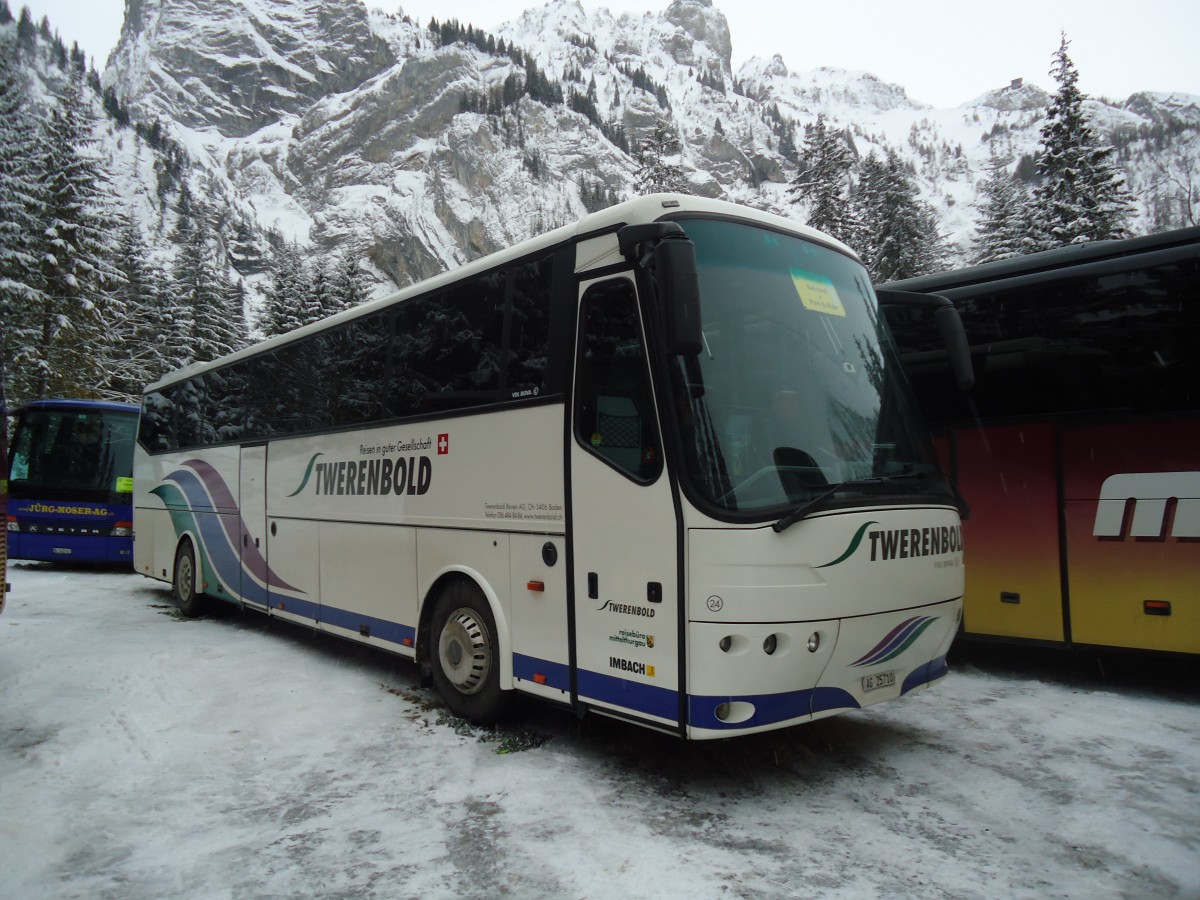 (137'496) - Twerenbold, Baden - Nr. 24/AG 25'710 - Bova am 7. Januar 2012 in Adelboden, Unter dem Birg