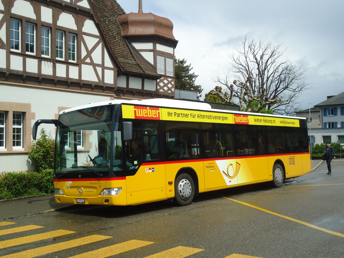 (138'677) - PostAuto Nordschweiz - BL 167'324 - Mercedes am 6. Mai 2012 beim Bahnhof Rheinfelden