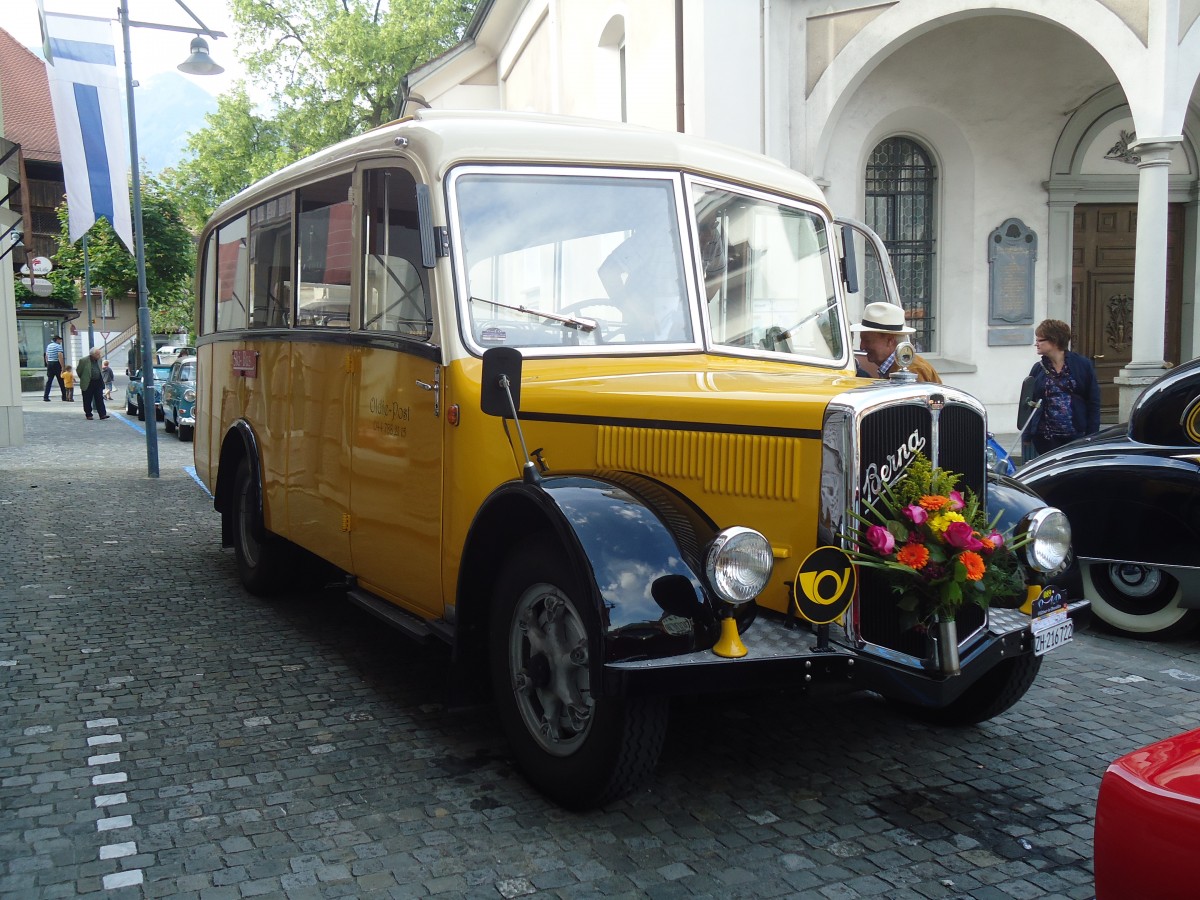 (139'040) - Moser, Schnenberg - ZH 216'722 - Berna/Hess (ex Barenco, Faido) am 27. Mai 2012 in Sarnen, OiO